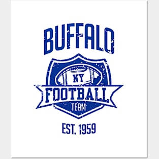 Buffalo Football Team Posters and Art